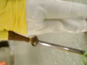 गोरा अपने dildo के स ...